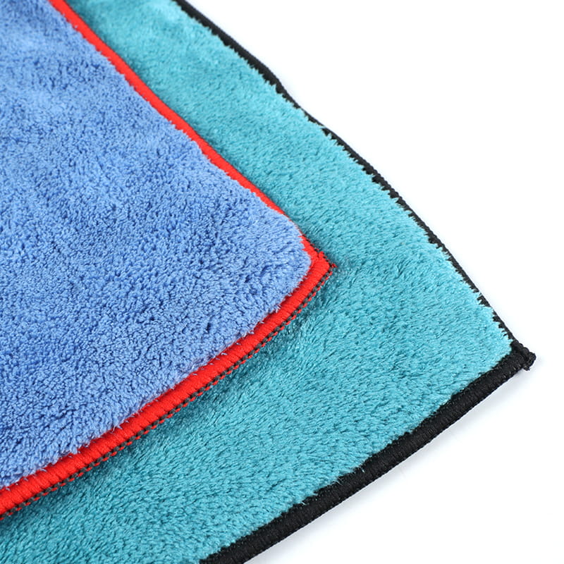 2PK 550GSM vysokohustotný koralový fleecový uterák do auta/športový uterák/čistenie kuchyne/čistenie kúpeľne
